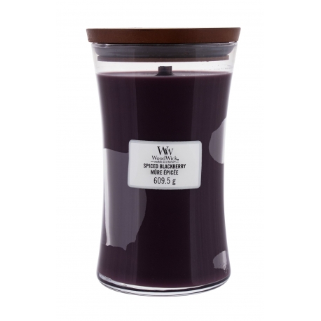 WoodWick Spiced Blackberry (vonná sviečka)