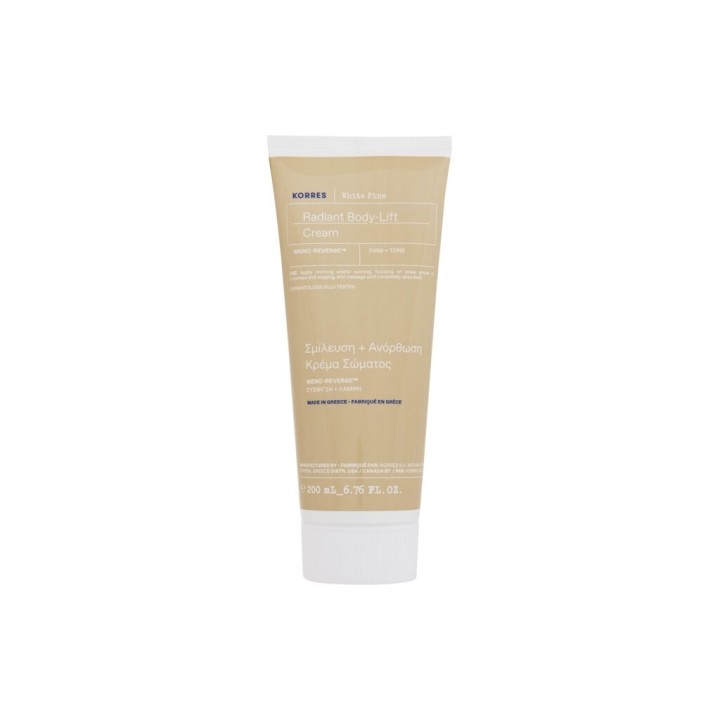 Korres White Pine Radiant Body-Lift Cream – Telový krém pre ženy