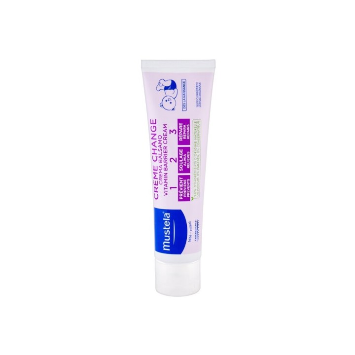 Mustela Bébé Vitamin Barrier Cream – Telový krém pre deti