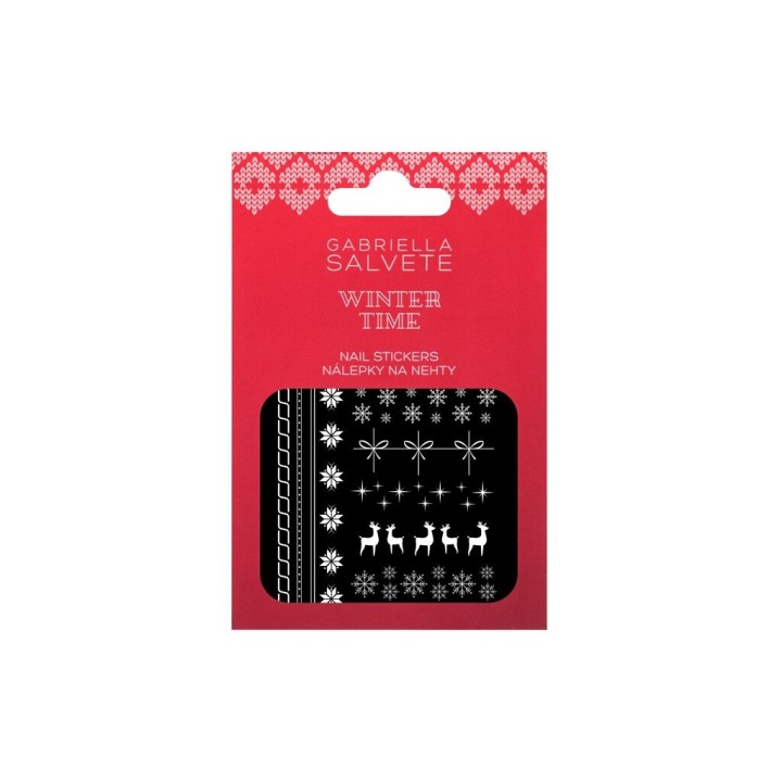 Gabriella Salvete Winter Time Nail Art Stickers – Ozdoby na…