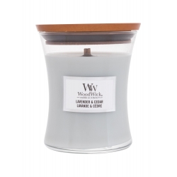 WoodWick Lavender & Cedar (vonná sviečka)