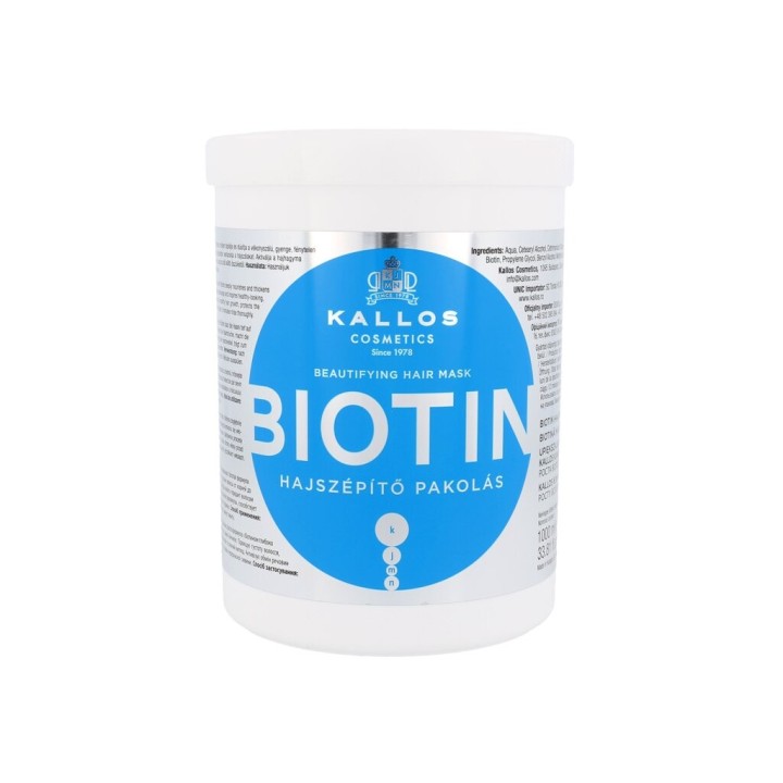 Kallos Cosmetics Biotin – Maska na vlasy pre ženy