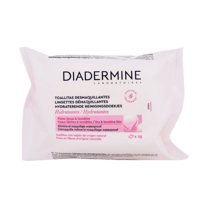 Diadermine Hydrating Cleansing Wipes – Čistiace obrúsky pre ženy