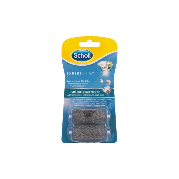 Scholl Expert Care Wet & Dry Roller Heads with Diamond Crystals…
