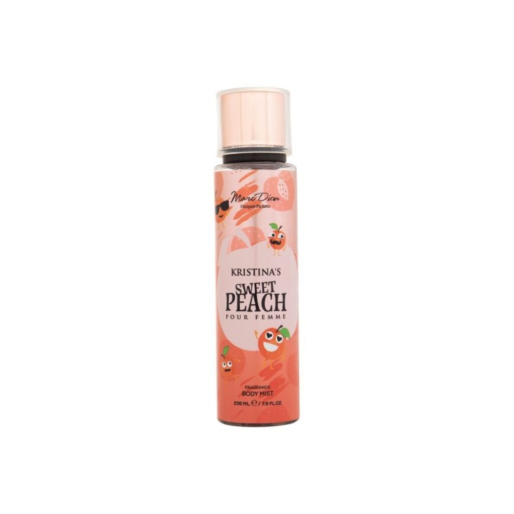 Marc Dion Kristina's Sweet Peach – Telový sprej pre ženy