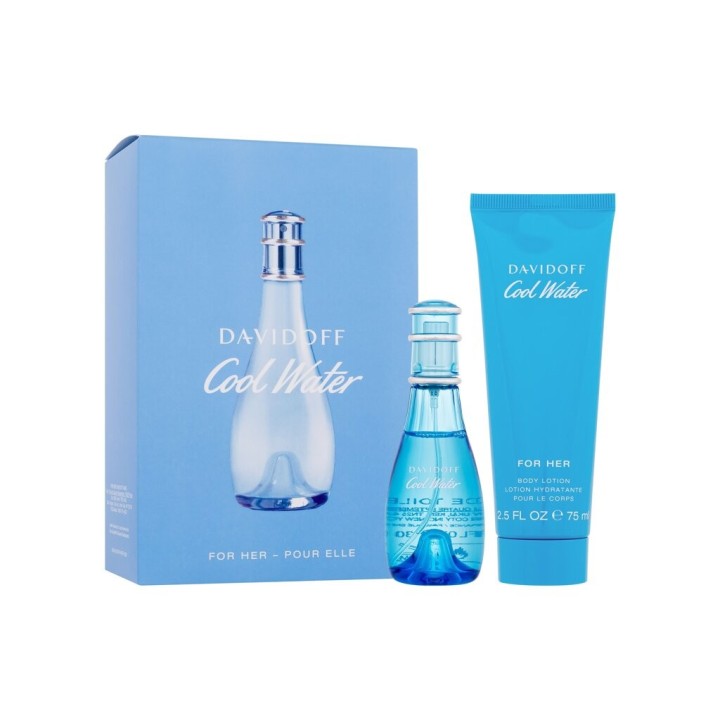 Davidoff Cool Water – Toaletná voda pre ženy darčekový set
