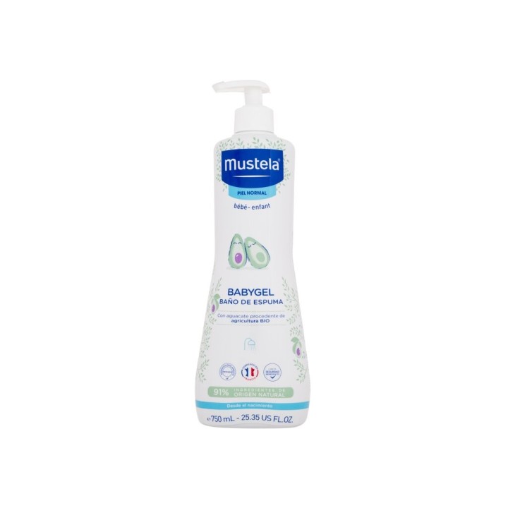 Mustela Bébé Multi-Sensory Bubble Bath – Sprchovací gél pre deti
