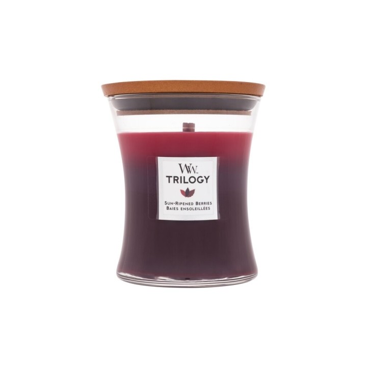 WoodWick Trilogy Sun Ripened Berries – Vonná sviečka unisex