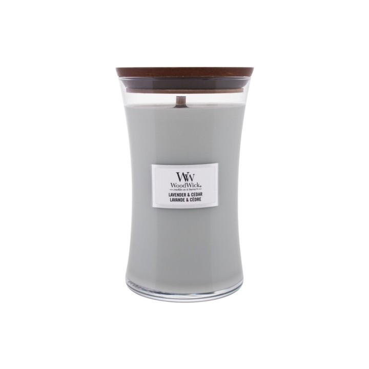 WoodWick Lavender & Cedar – Vonná sviečka unisex