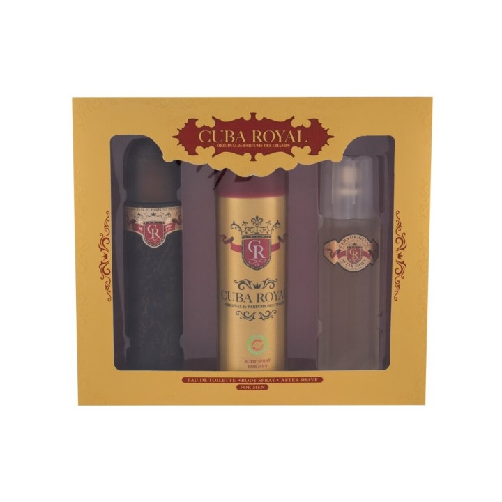 Cuba Royal – Toaletná voda pre mužov 100 ml darčekový set