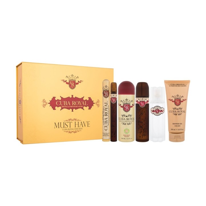 Cuba Royal – Toaletná voda pre mužov 100 ml darčekový set