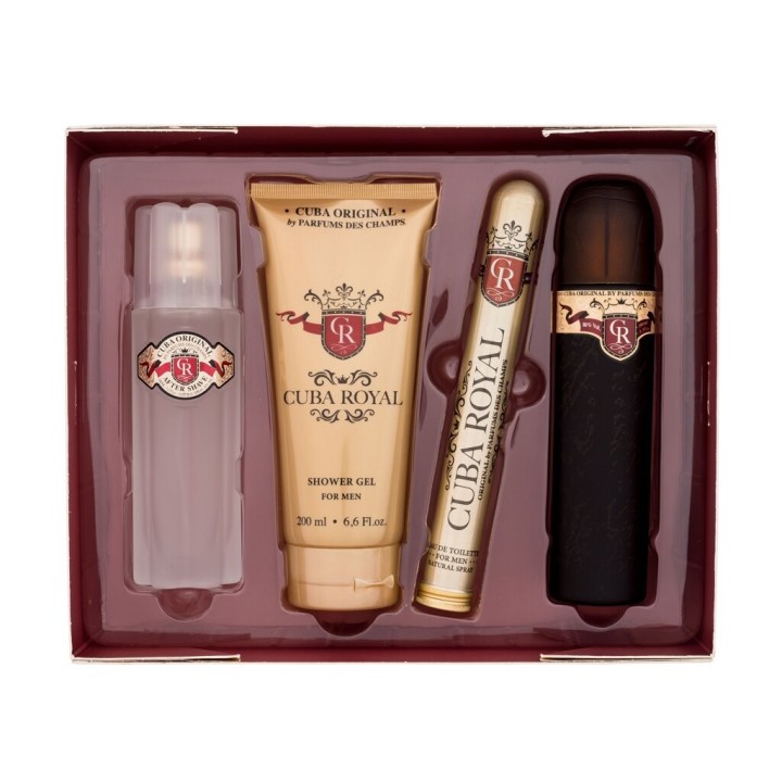 Cuba Royal – Toaletná voda pre mužov 100 ml darčekový set