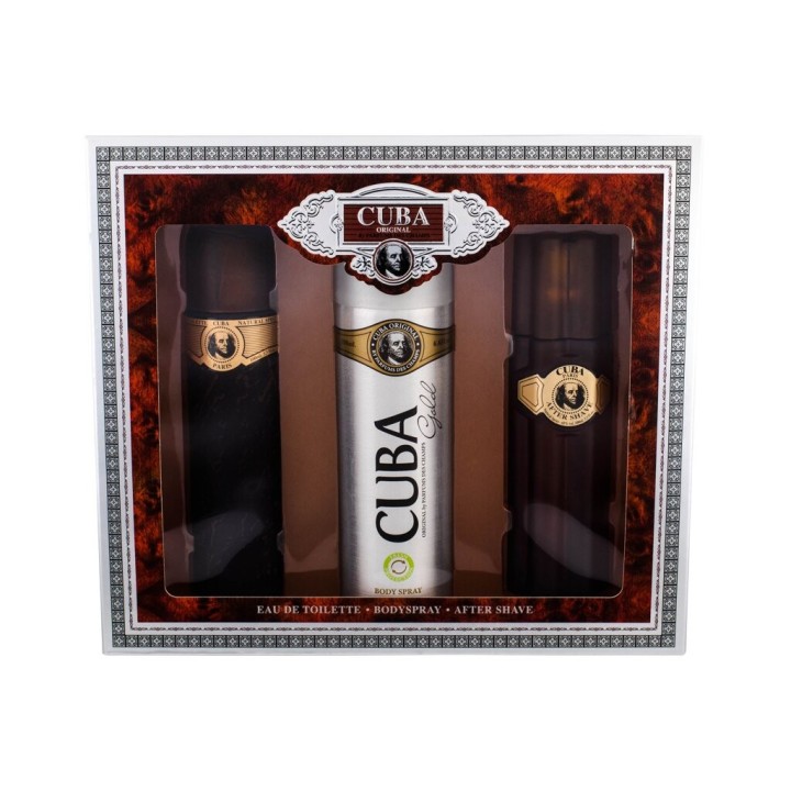 Cuba Gold – Toaletná voda pre mužov 100 ml darčekový set