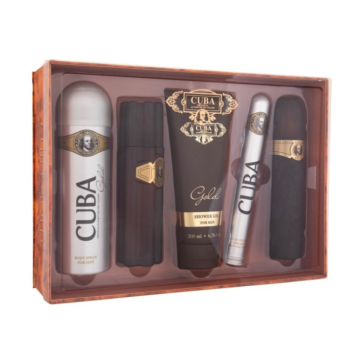 Cuba Gold – Toaletná voda pre mužov 100 ml darčekový set
