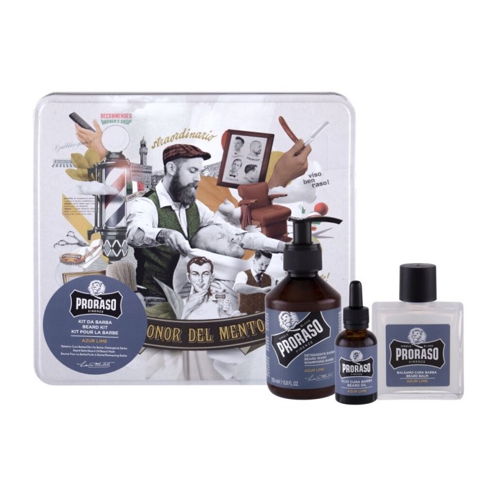 PRORASO Azur Lime Beard Wash – Šampón na fúzy pre mužov 200 ml…