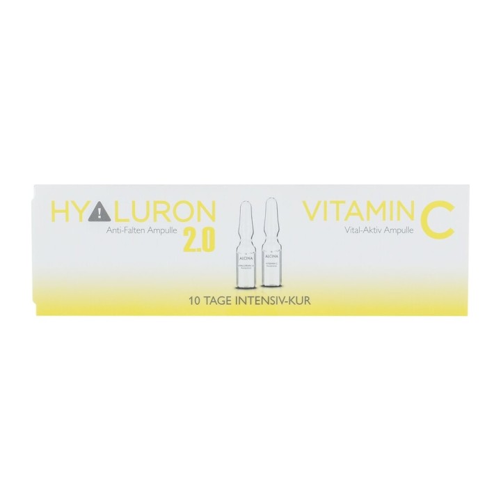 ALCINA Hyaluron 2.0 + Vitamin C Ampulle – Pleťové sérum pre ženy…