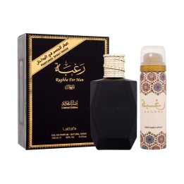 Lattafa Raghba – Parfumovaná voda pre mužov 100 ml darčekový set