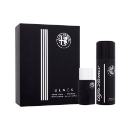 Alfa Romeo Black – Toaletná voda pre mužov 15 ml darčekový set