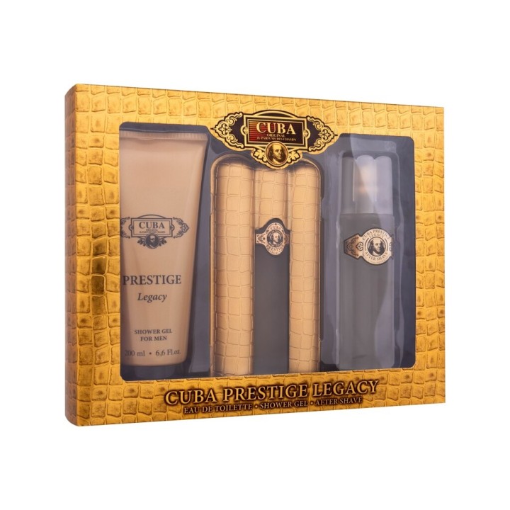 Cuba Prestige Legacy – Toaletná voda pre mužov 90 ml darčekový…