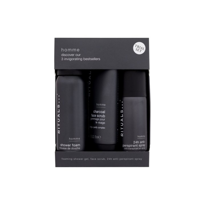 Rituals Homme 3 Invigorating Bestsellers – Sprchovacia pena pre…