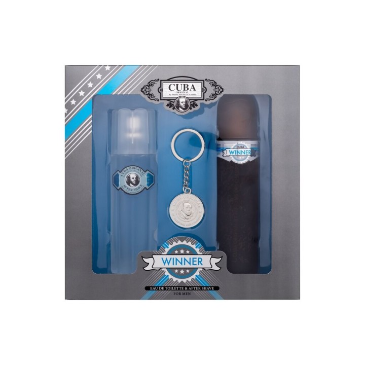 Cuba Winner – Toaletná voda pre mužov 100 ml darčekový set