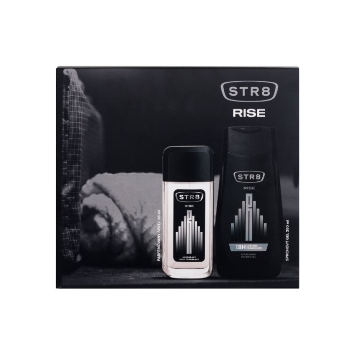 STR8 Rise – Dezodorant pre mužov 85 ml darčekový set