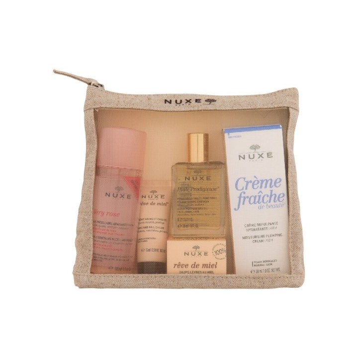 NUXE Travel Essentials – Telový olej pre ženy 30 ml darčekový set