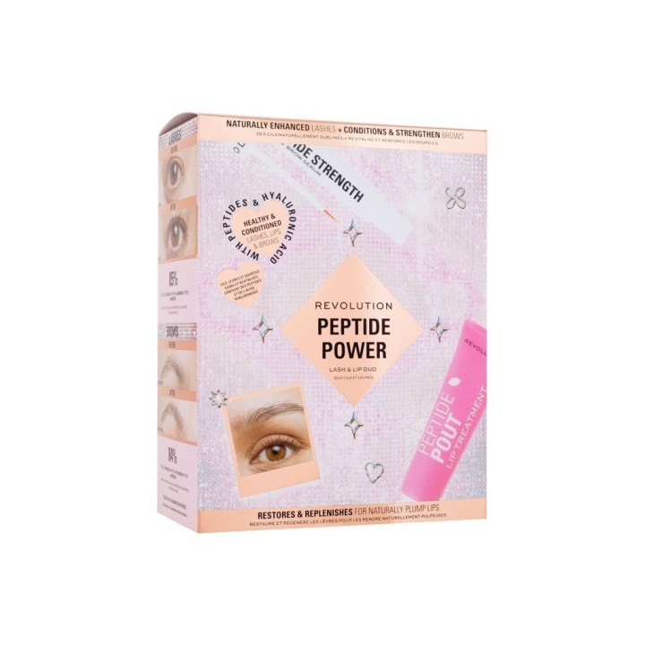 Makeup Revolution London Peptide Power Lash & Lip Duo…