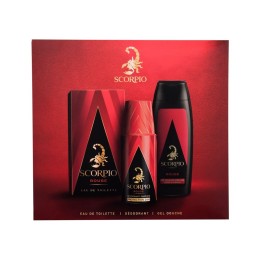 Scorpio Rouge – Toaletná voda pre mužov 75 ml darčekový set