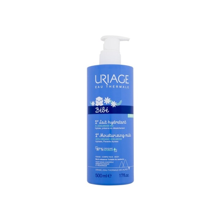 Uriage Bébé 1st Moisturizing Milk – Telové mlieko pre deti 500 ml