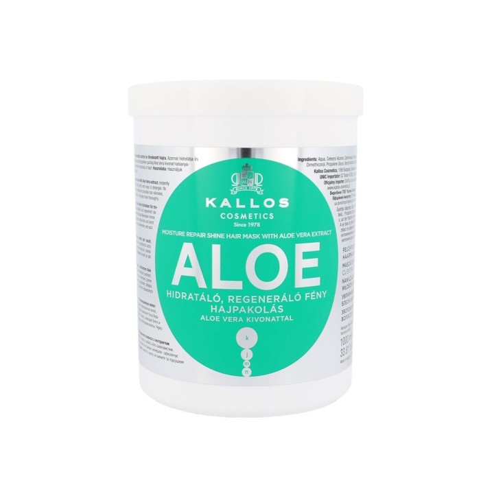 Kallos Cosmetics Aloe Vera – Maska na vlasy pre ženy