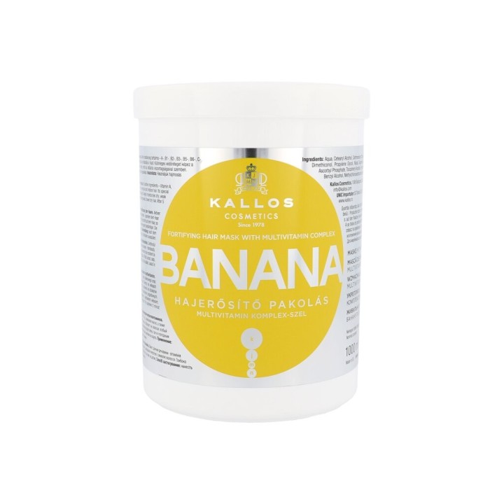 Kallos Cosmetics Banana – Maska na vlasy pre ženy