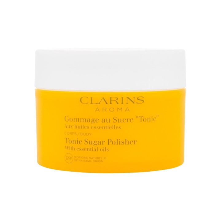 Clarins Aroma Tonic Sugar Polisher – Telový peeling pre ženy