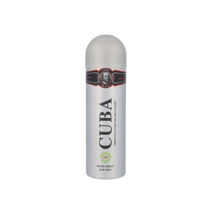 Cuba Black – Dezodorant pre mužov