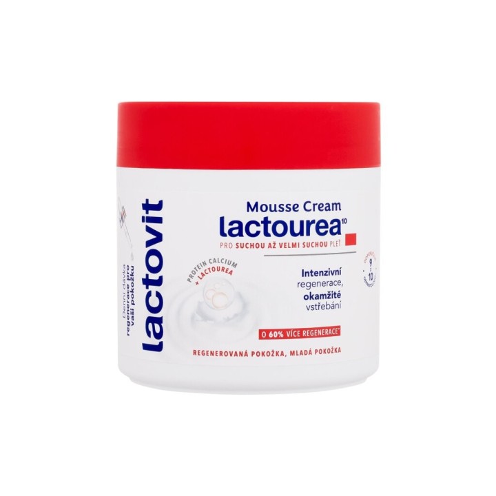 Lactovit LactoUrea Regenerating Mousse Cream – Telový krém pre…