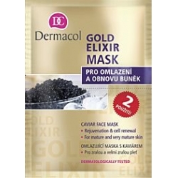 Dermacol Gold Elixir (pleťová maska)