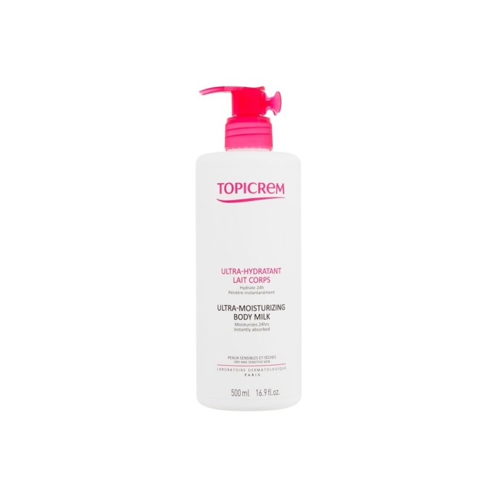 Topicrem Ultra-Moisturizing Body Milk – Telové mlieko pre ženy