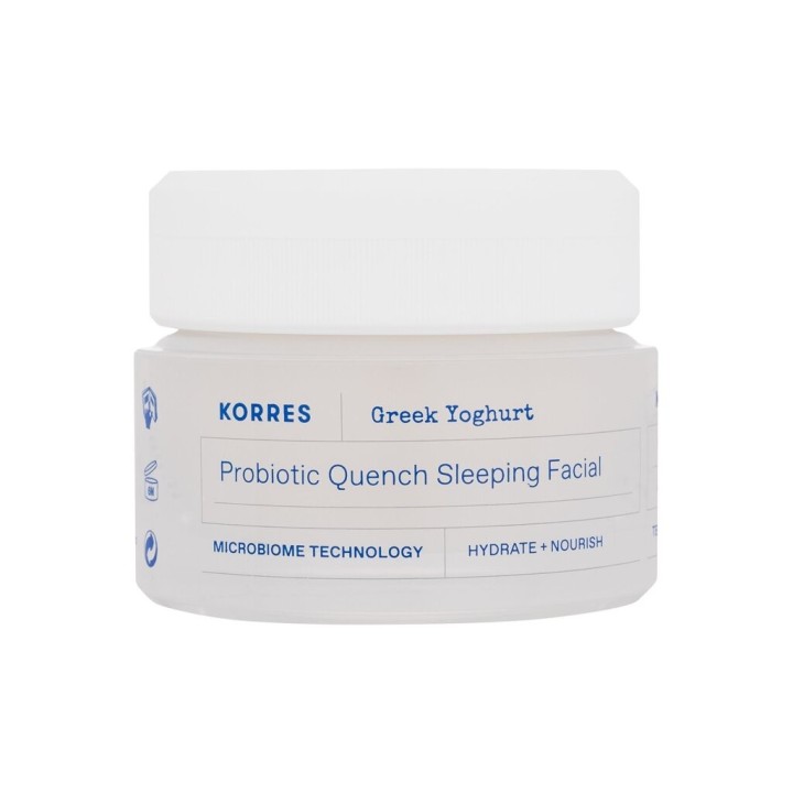 Korres Greek Yoghurt Probiotic Quench Sleeping Facial – Nočný…