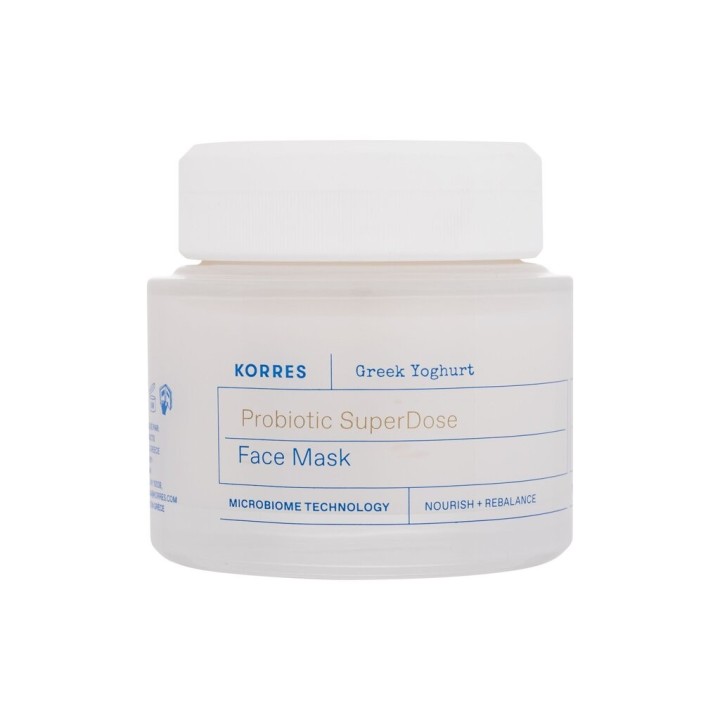 Korres Greek Yoghurt Probiotic SuperDose Face Mask – Pleťová…