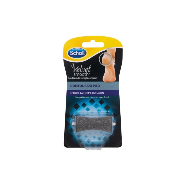 Scholl Velvet Smooth Foot Contour Roller Heads – Pedikúra pre…