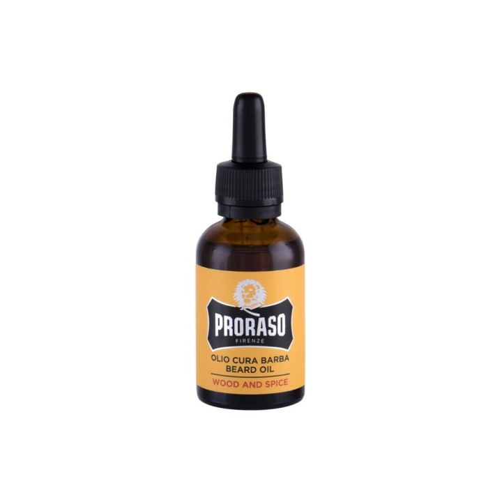 PRORASO Wood & Spice Beard Oil – Olej na fúzy pre mužov