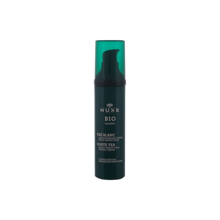 NUXE Bio Organic White Tea Tinted Cream – Denný pleťový krém pre…