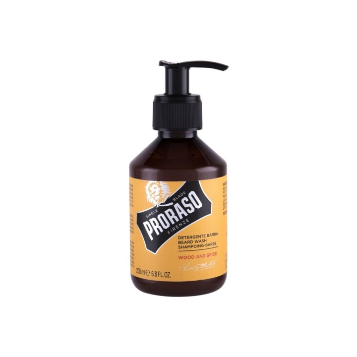 PRORASO Wood & Spice Beard Wash – Šampón na fúzy pre mužov