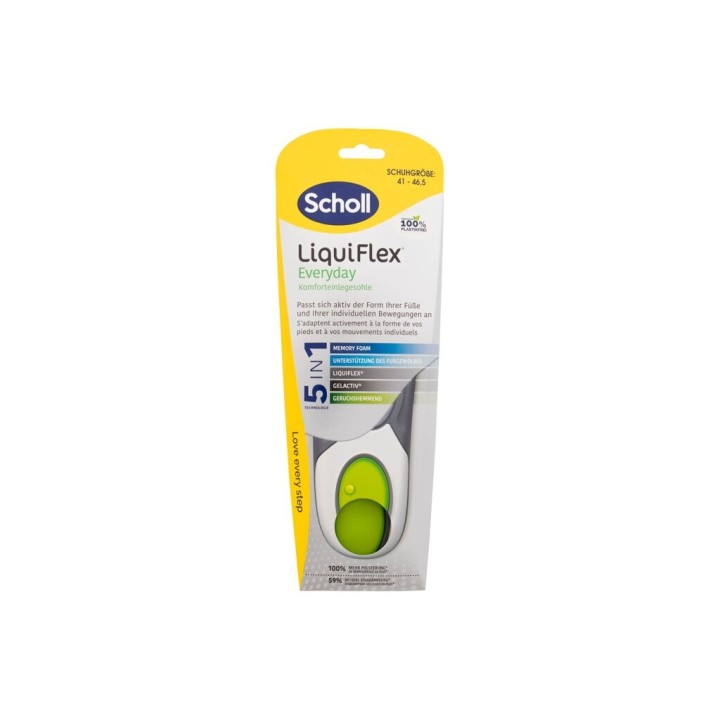 Scholl LiquiFlex Everyday Insoles – Vložka do topánok unisex