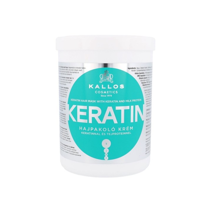 Kallos Cosmetics Keratin – Maska na vlasy pre ženy