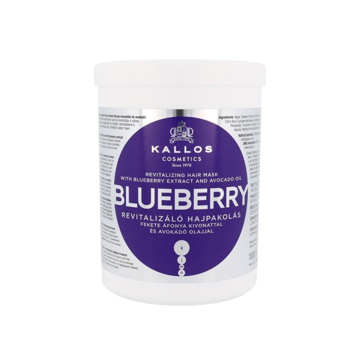 Kallos Cosmetics Blueberry – Maska na vlasy pre ženy