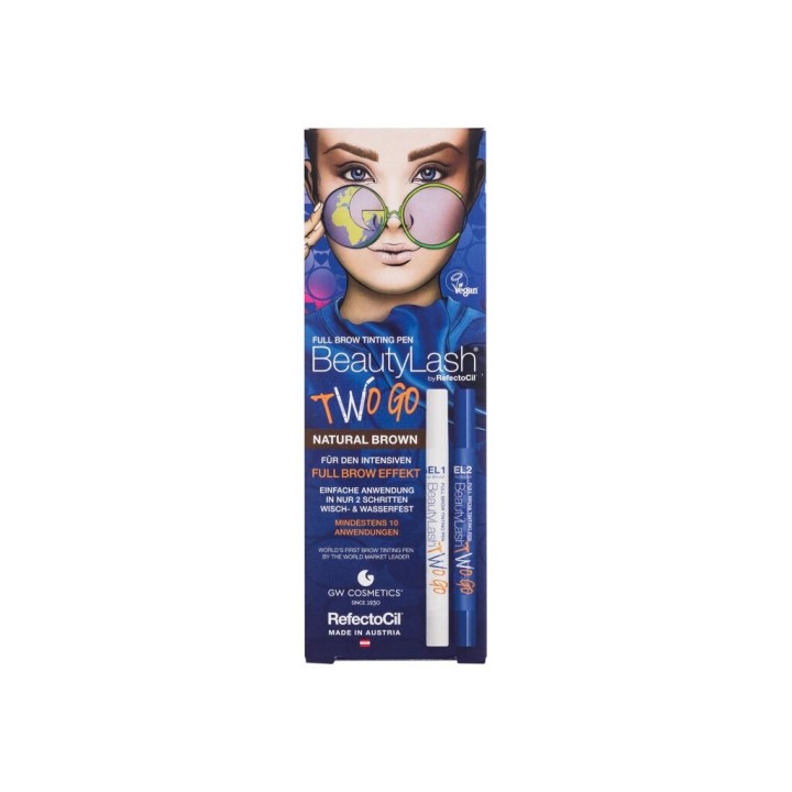 RefectoCil BeautyLash Two Go – Farba na obočie pre ženy