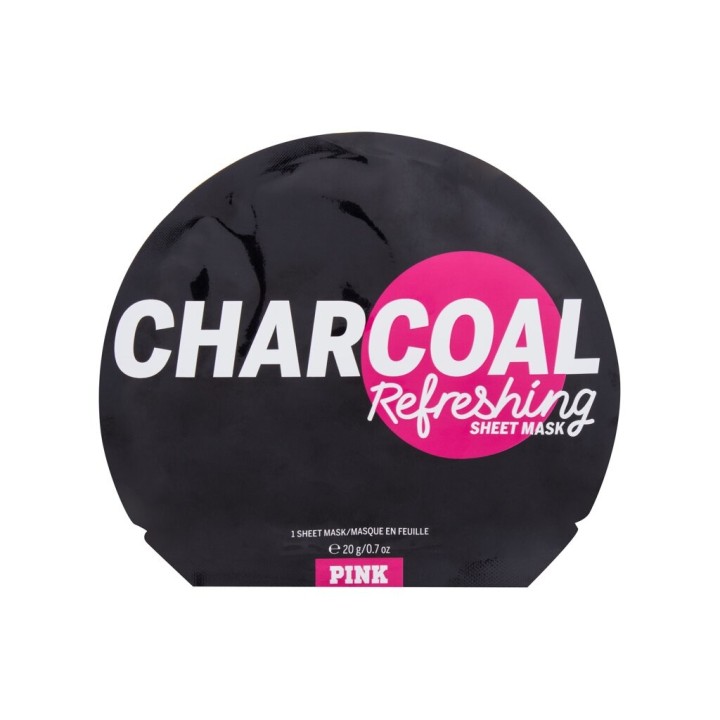 Pink Charcoal Refreshing Sheet Mask – Pleťová maska pre ženy