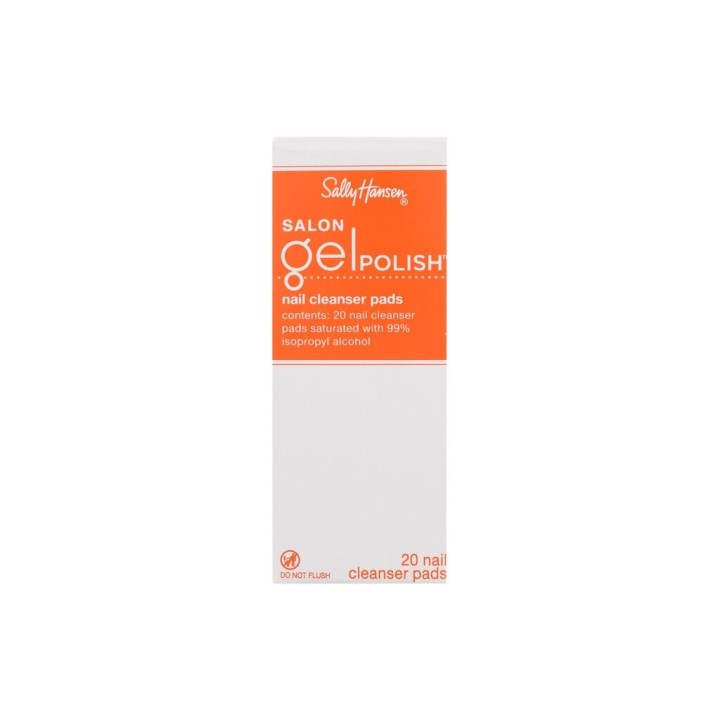 Sally Hansen Salon Gel Polish Nail Cleanser Pads – Odlakovač…