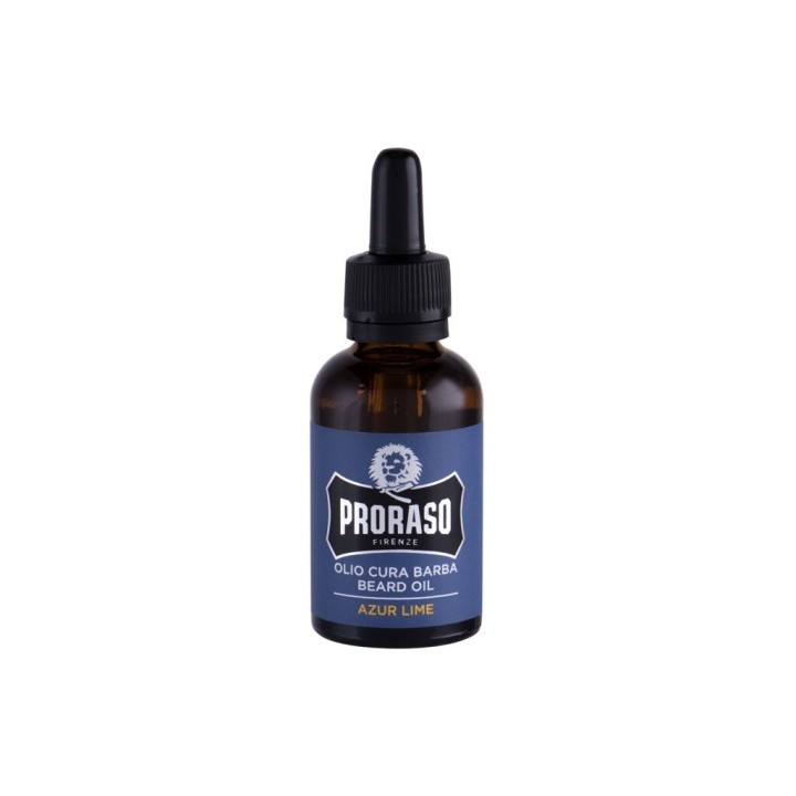 PRORASO Azur Lime Beard Oil – Olej na fúzy pre mužov